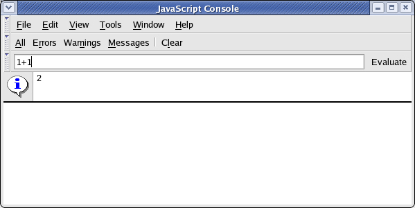 JavaScript 控制臺(tái)求值