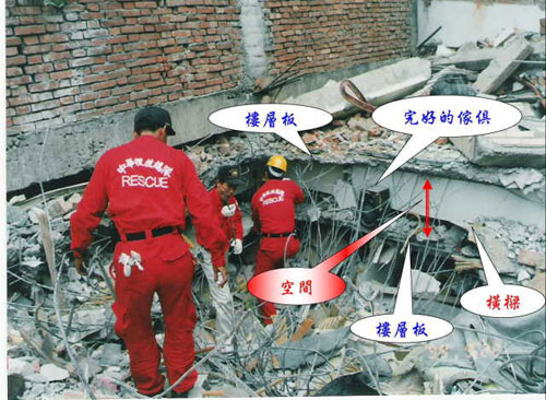 組圖：臺(tái)灣地震經(jīng)驗(yàn) 躲在桌下最危險(xiǎn)