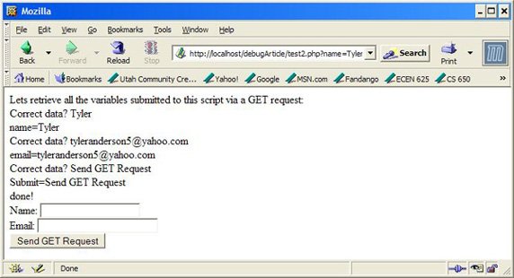 修正后的 test2.php 的輸出